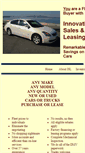 Mobile Screenshot of innovativesalesandleasing.com